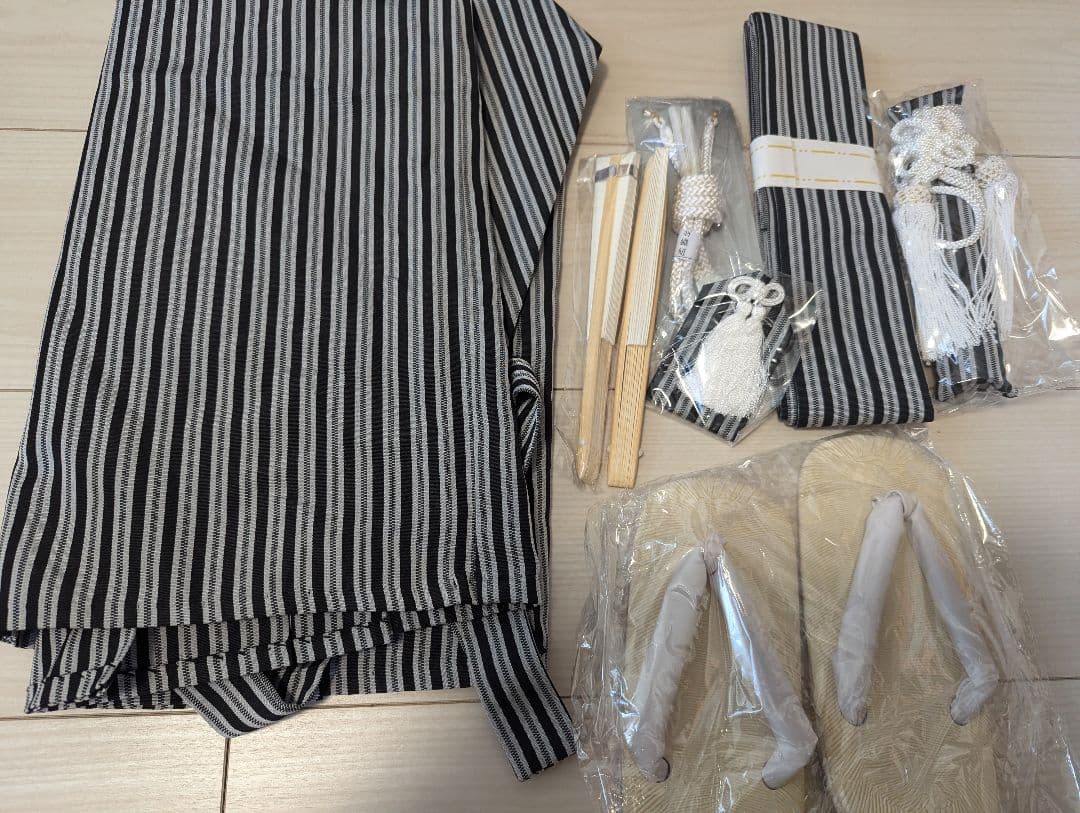 七五三用 武士の鎧刺繍 着物セット　5歳 115