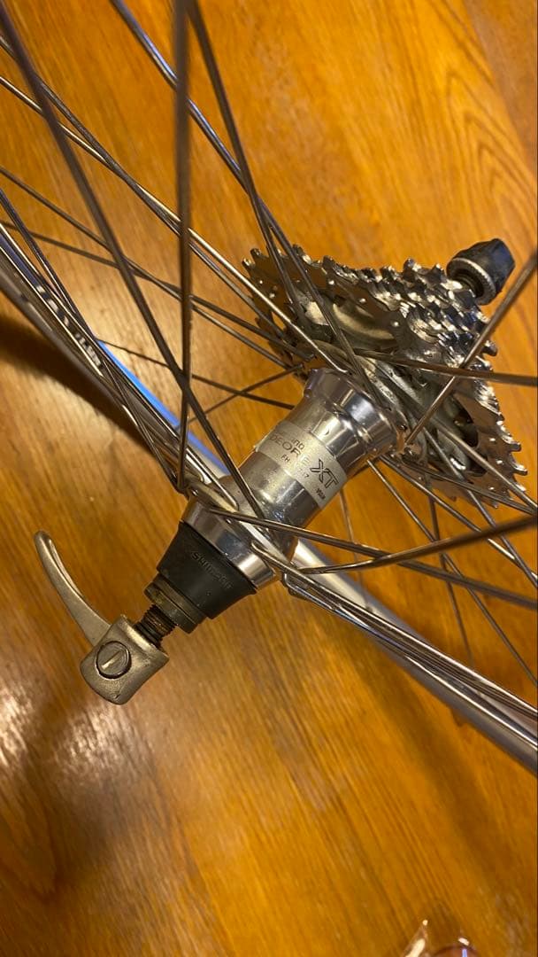 SHIMANO DEORE XT HB-M737、ARAYA RB-17 前後