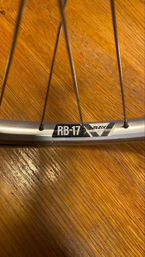 SHIMANO DEORE XT HB-M737、ARAYA RB-17 前後