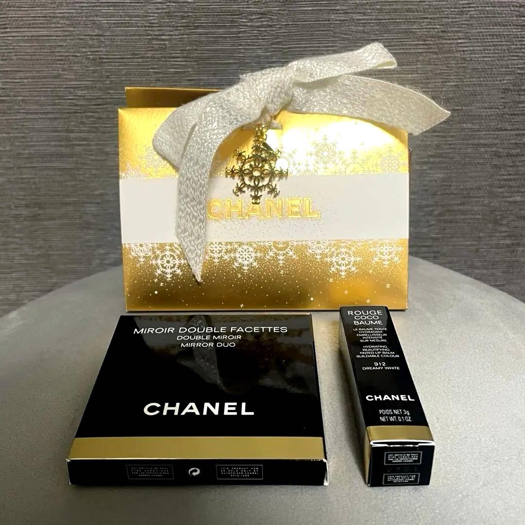 【新品未使用品】CHANEL ルージュ ココ ボーム サテン コンパクトミラー