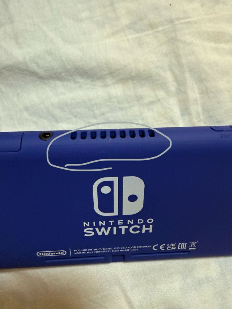 Nintendo Switch Liteブルー　箱付き