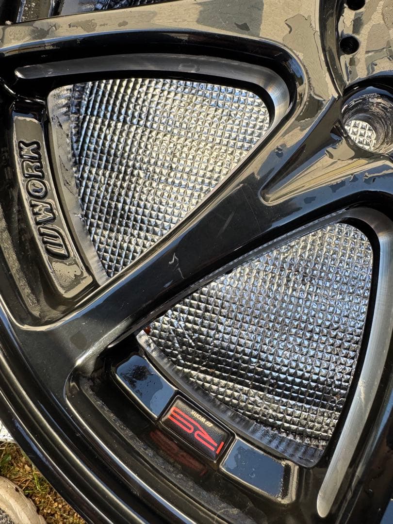 WORKエモーションRSα 15インチ5j ホイールのみ