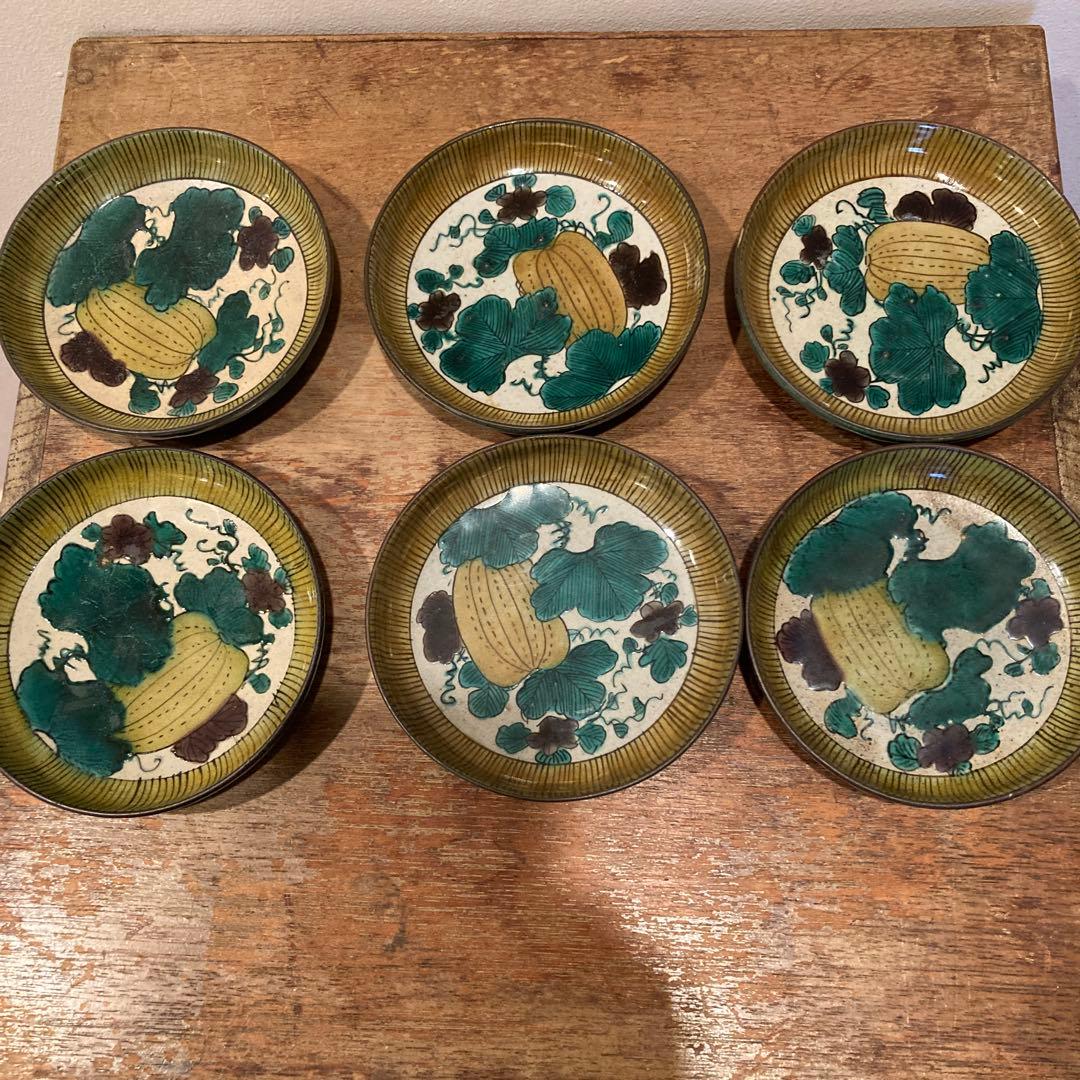 九谷焼の小皿６枚