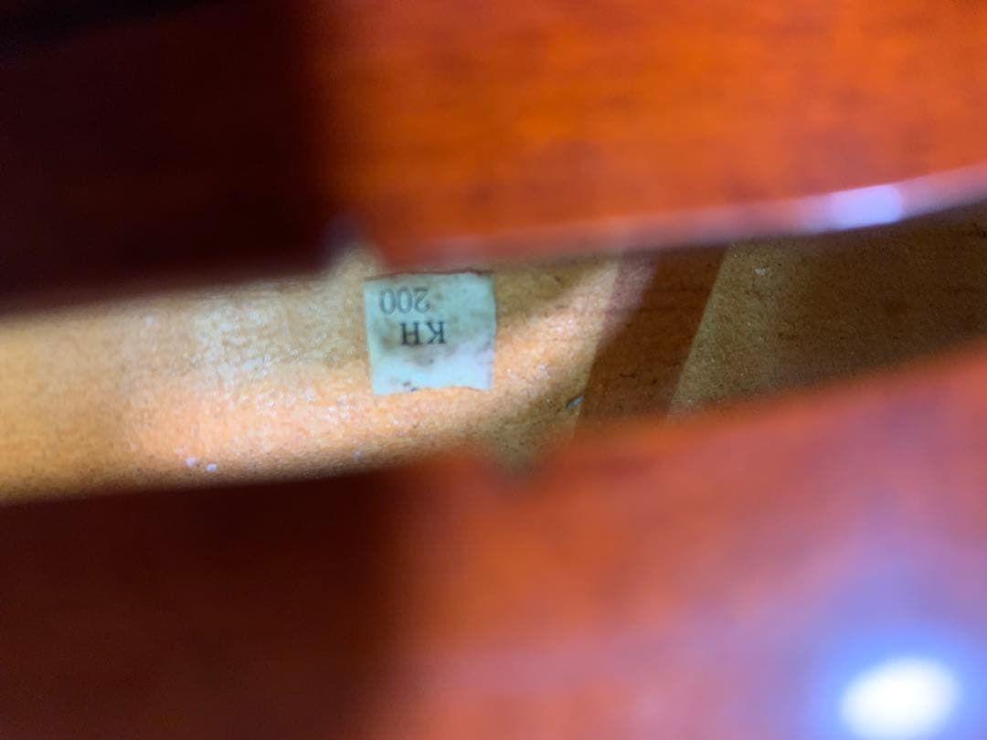 ドイツ製　Karl Hofner KH200 4/4 バイオリン　修理あり