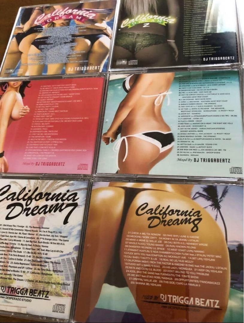 【洋楽】DJ TRIGGA BEATZ California Dream 1〜9