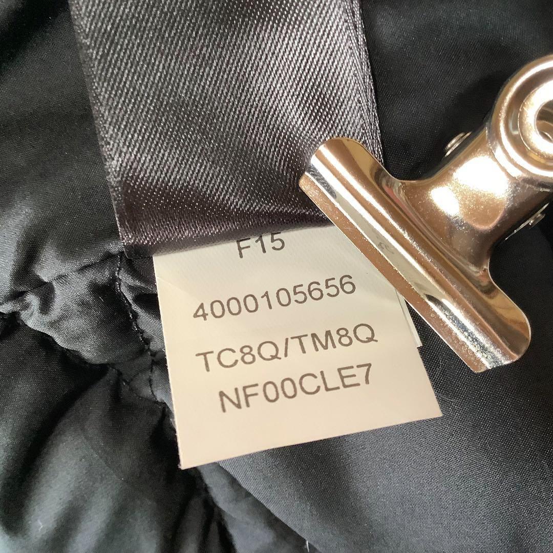 美品 ノースフェイス ダウンベスト 550フィル 刺繍ロゴ ブラック 黒 M