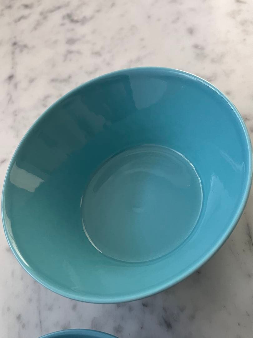  イッタラTEEMAティーマ&ティーミ廃盤色ターコイズ4枚セット