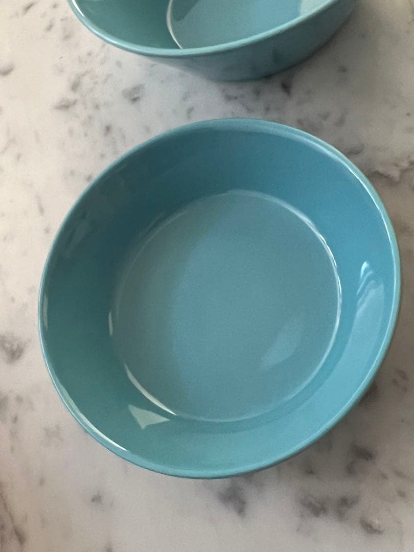  イッタラTEEMAティーマ&ティーミ廃盤色ターコイズ4枚セット