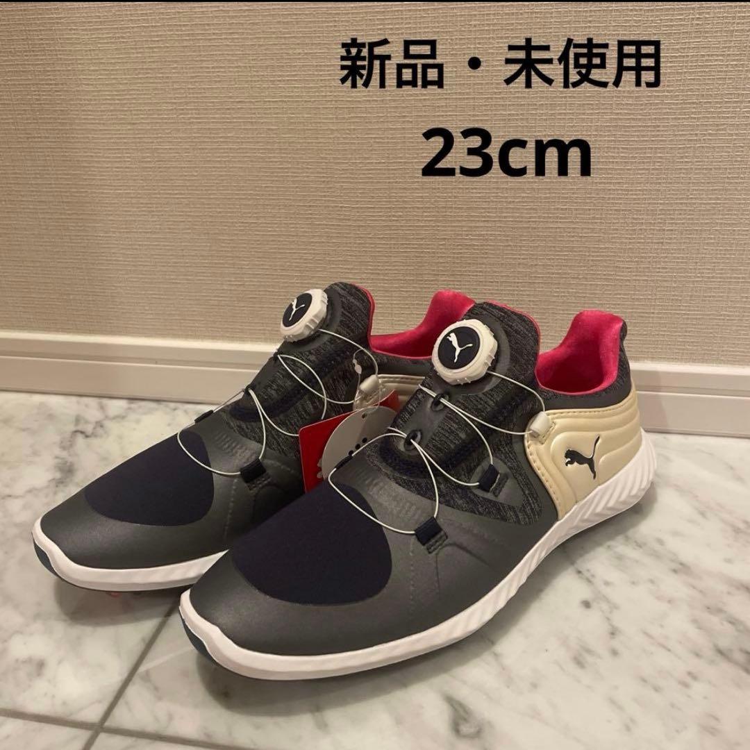 【新品・未使用】　PUMA プーマ　ゴルフシューズ 23cm ゴルフ