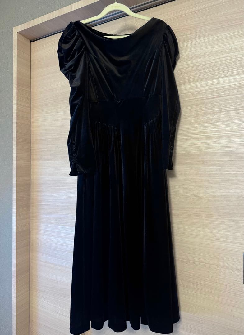 【ほぼ未使用】Majestic Velour Dress/S