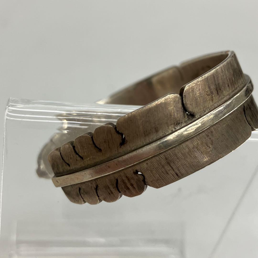 がちょんマイケルカーク フェザー スターリングシルバーバングル