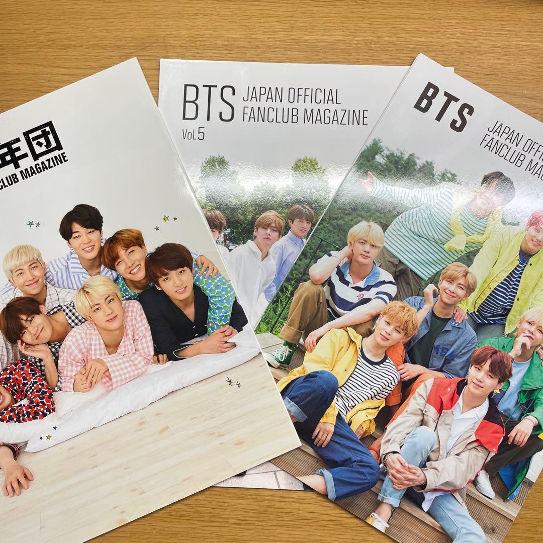 K-POP・アジア BTS Fanclub Magazine vol.4,5,6