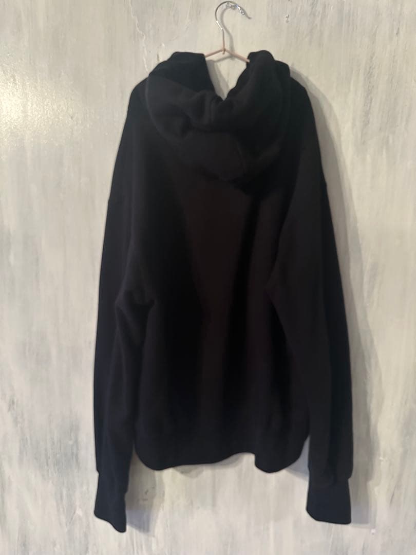 希少 MIHARA YASUHIRO スカーフ付きブラックフーディ