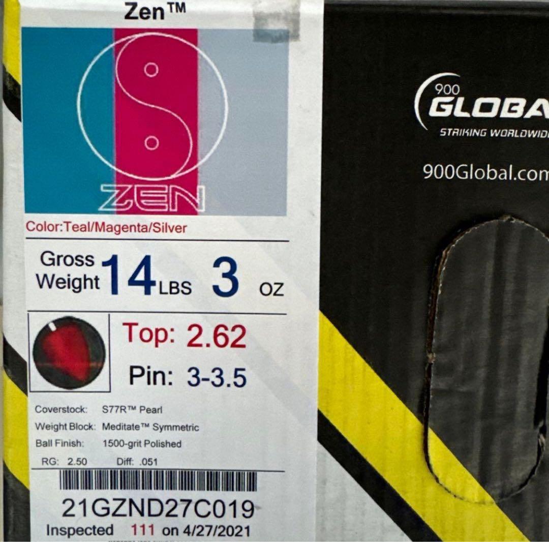 ゼン ZEN 初代 14ポンド 中古美品 箱有 900グローバル