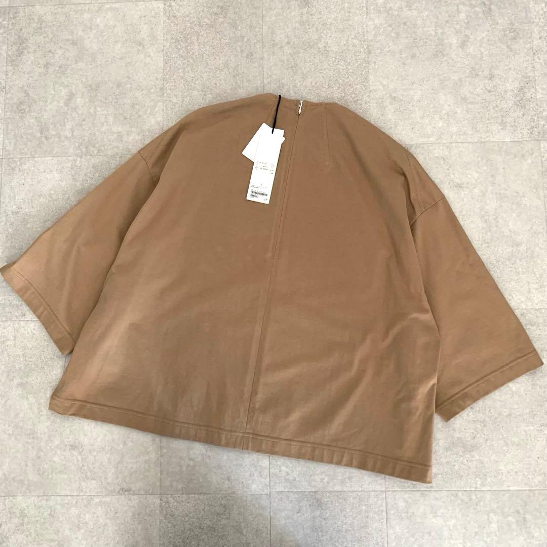 新品未使用 BLAMINK タグ付き ショートスリーブ カットソー ジッパー 0