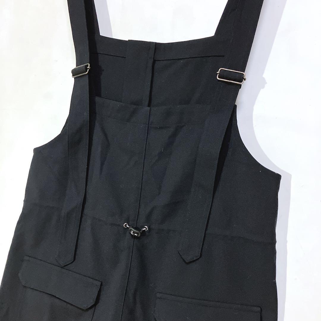 ＊美品＊ヴォアーブ／サロペット　オールインワン　つなぎ　ブラック