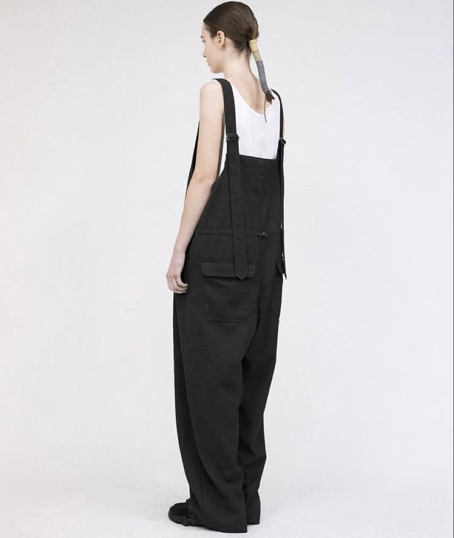 ＊美品＊ヴォアーブ／サロペット　オールインワン　つなぎ　ブラック