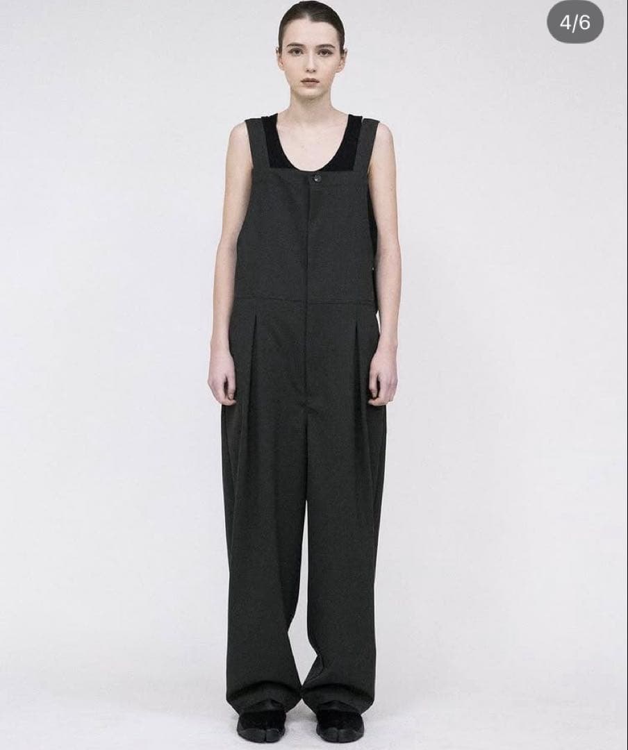 ＊美品＊ヴォアーブ／サロペット　オールインワン　つなぎ　ブラック