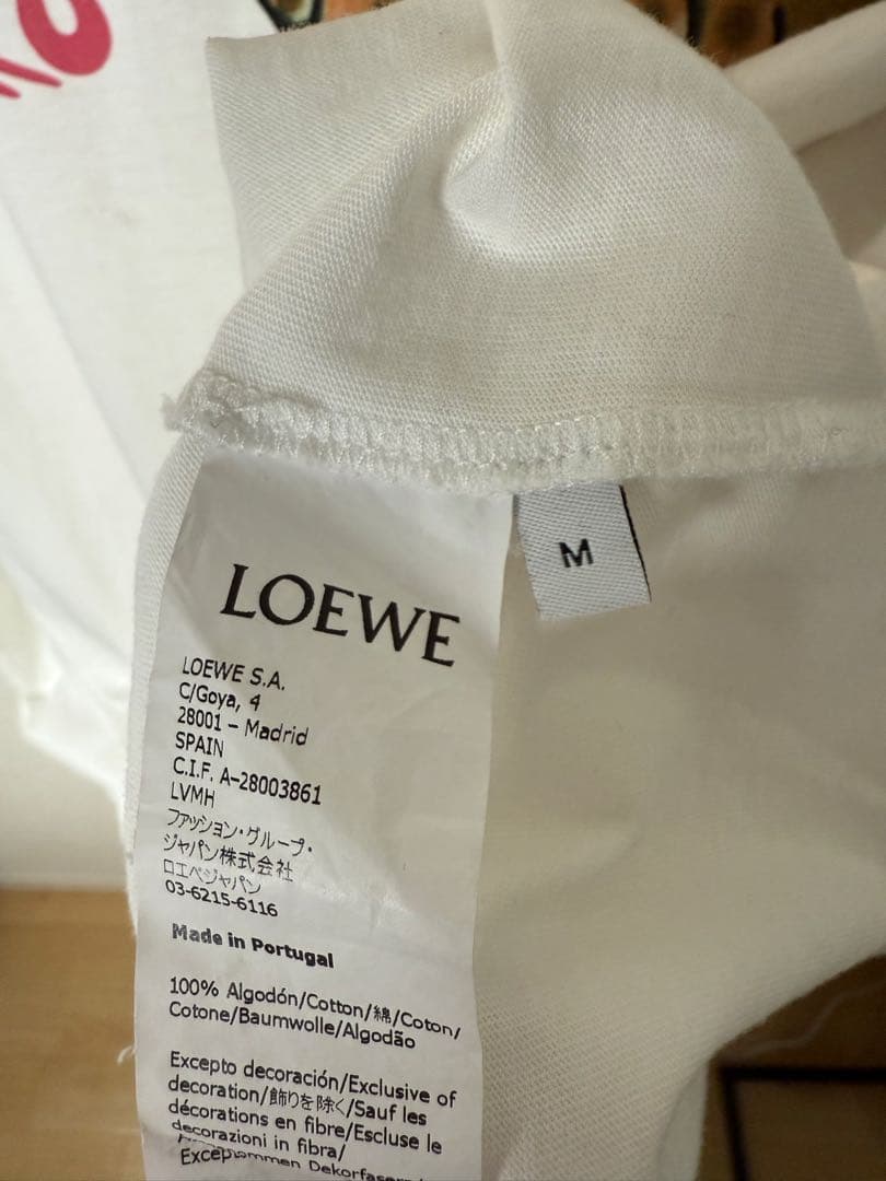 LOEWE Pawla's ibiza オーバーサイズTシャツ