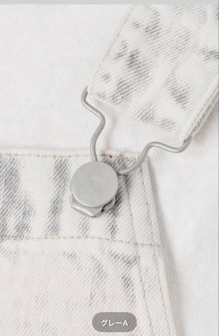 FRAMeWORKカラーデニムサロペット