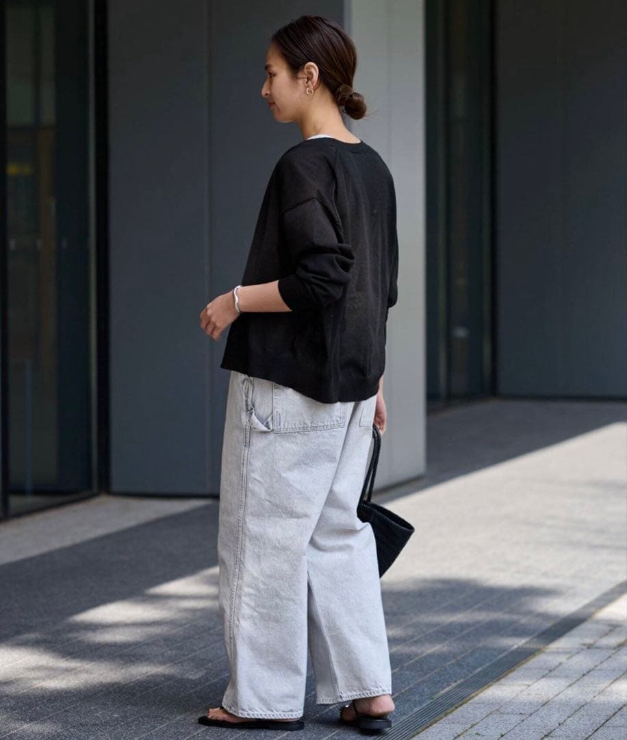 FRAMeWORKカラーデニムサロペット