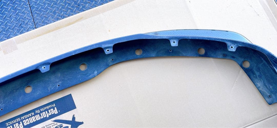 R35 GT-R Kansai SERVICE カーボン フロントリップ 中古