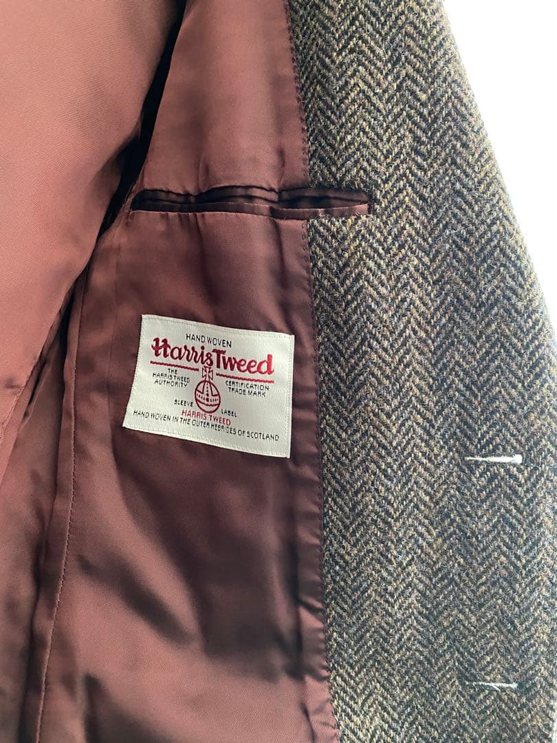 REATS TAILOR ZAZOUSハリスツイード テーラードジャケット 36