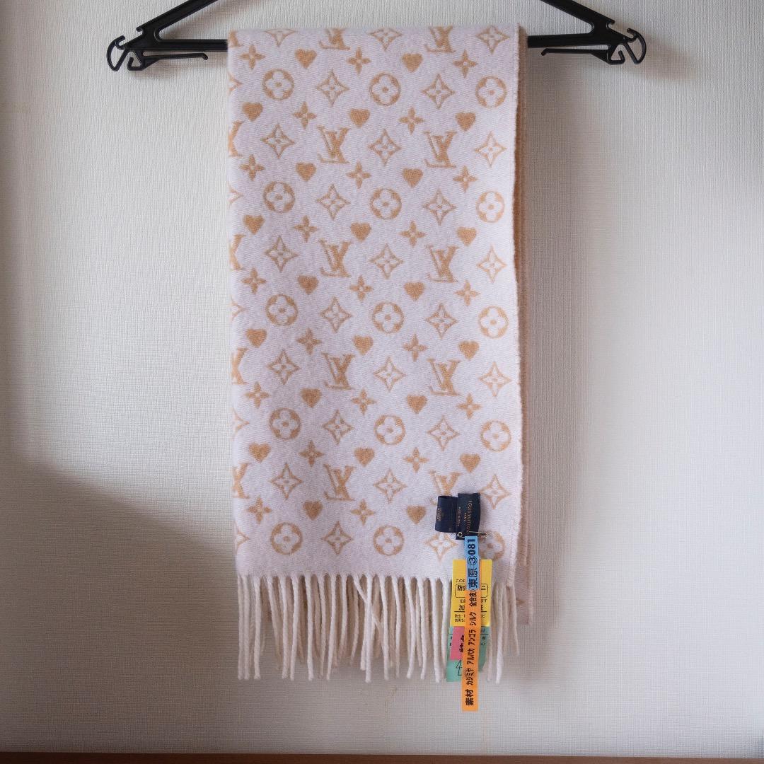 LOUIS VUITTON ルイヴィトン カシミヤマフラー