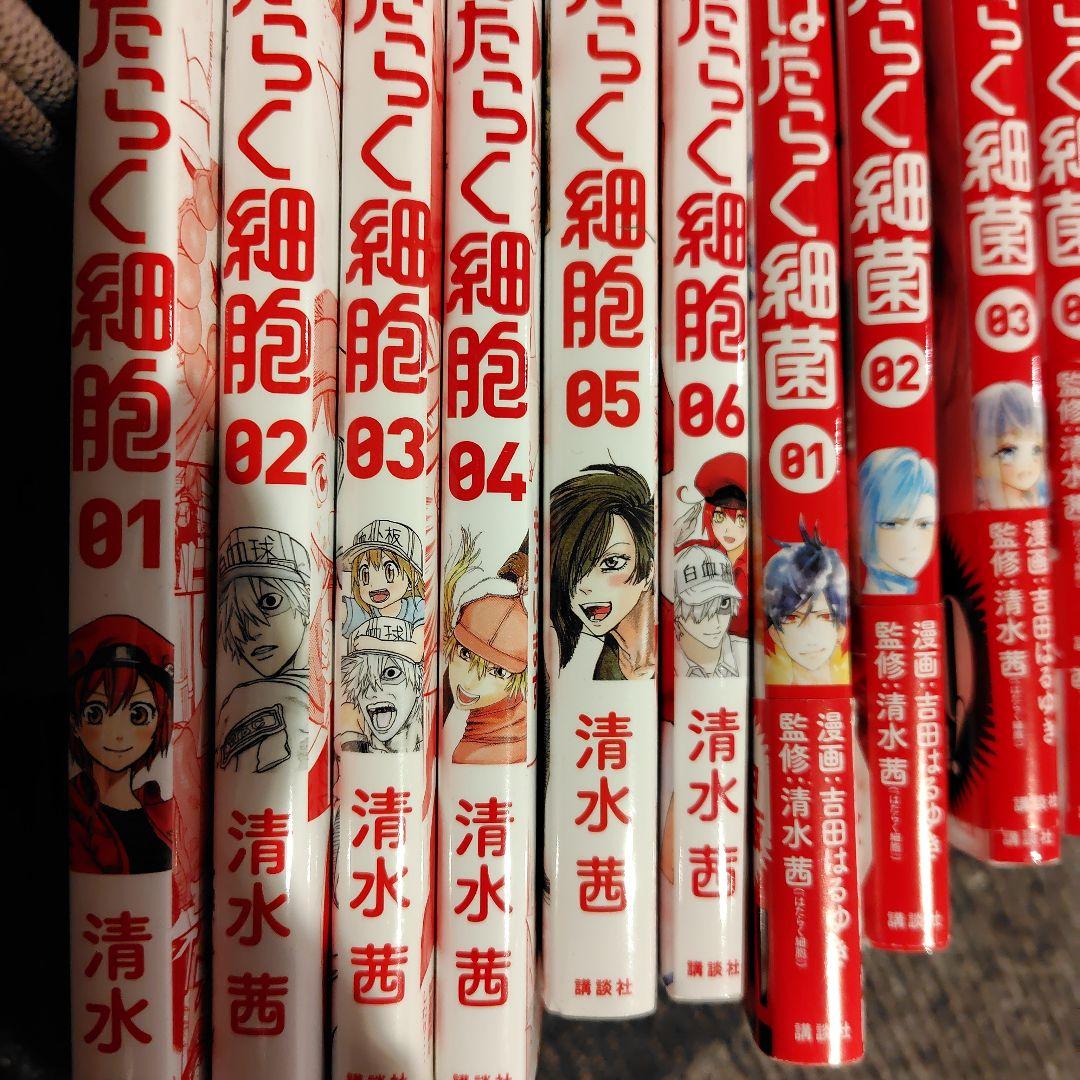 はたらく細胞＆はたらく細菌全巻＆はたらく細胞BLACK