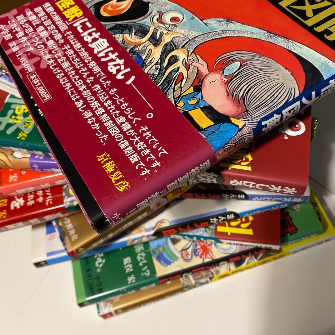 小学館妖怪入門シリーズ13巻１冊のみサイン有り