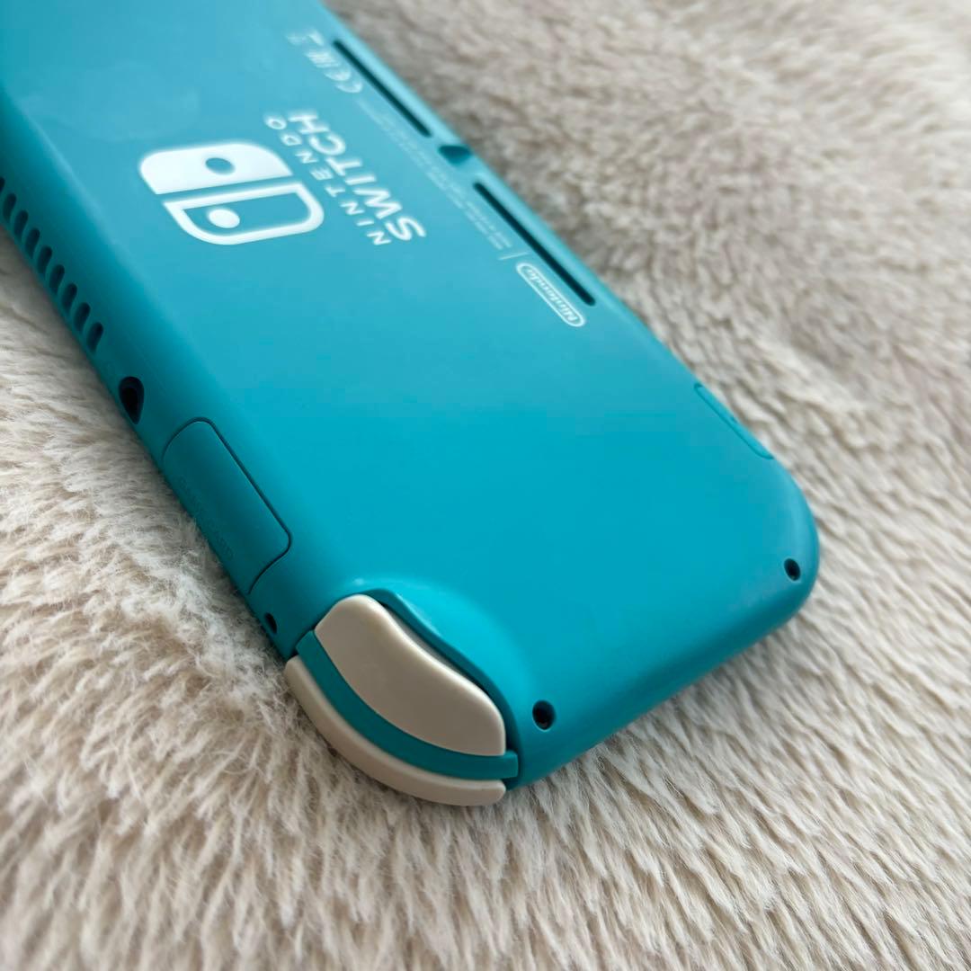 【美品】Nintendo Switch Lite ターコイズブルー 本体 箱付き