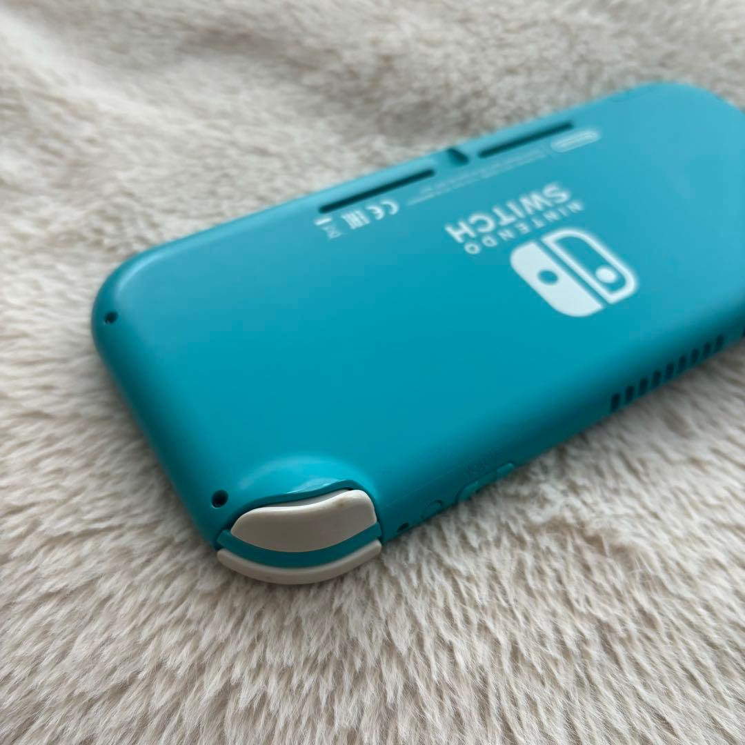 【美品】Nintendo Switch Lite ターコイズブルー 本体 箱付き