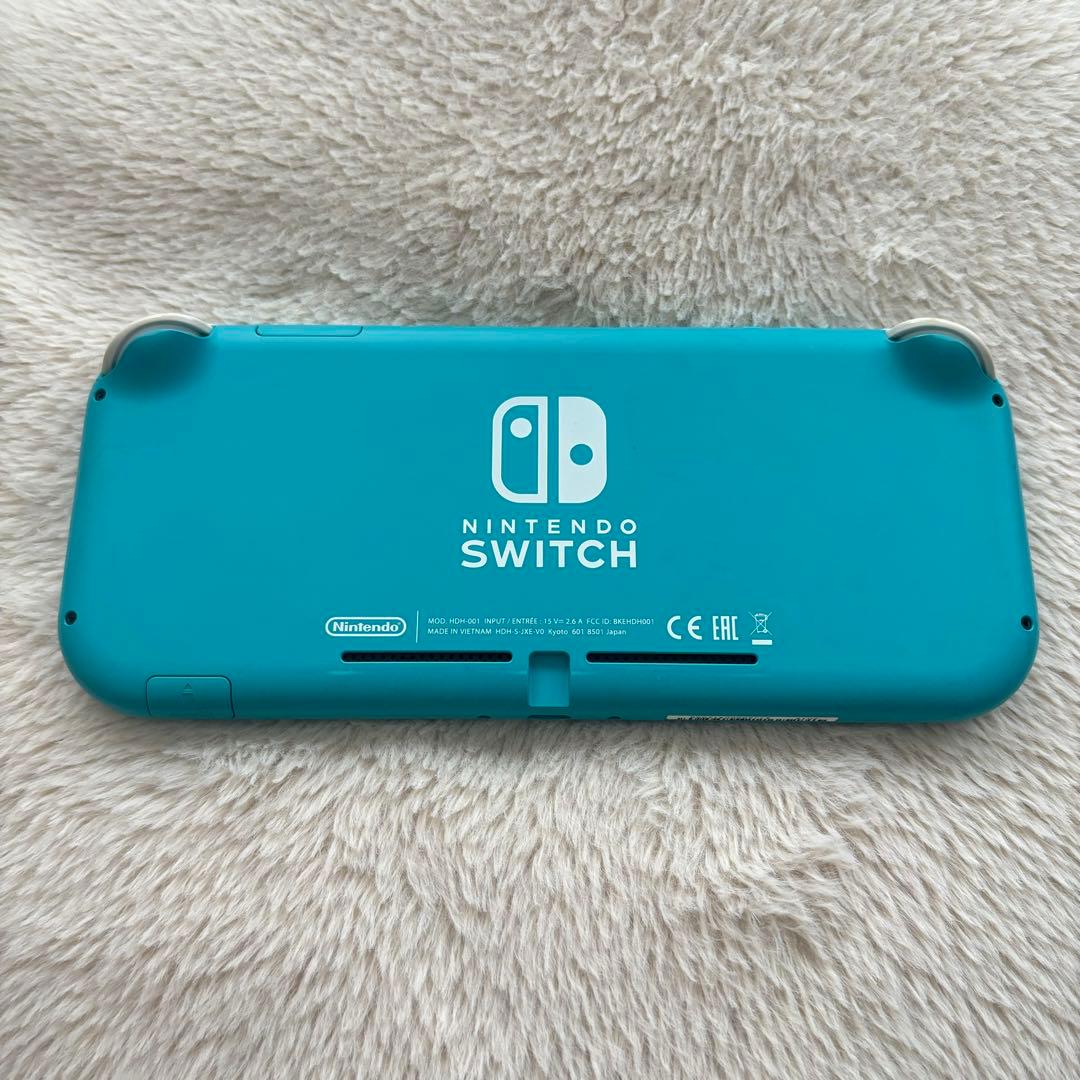 【美品】Nintendo Switch Lite ターコイズブルー 本体 箱付き
