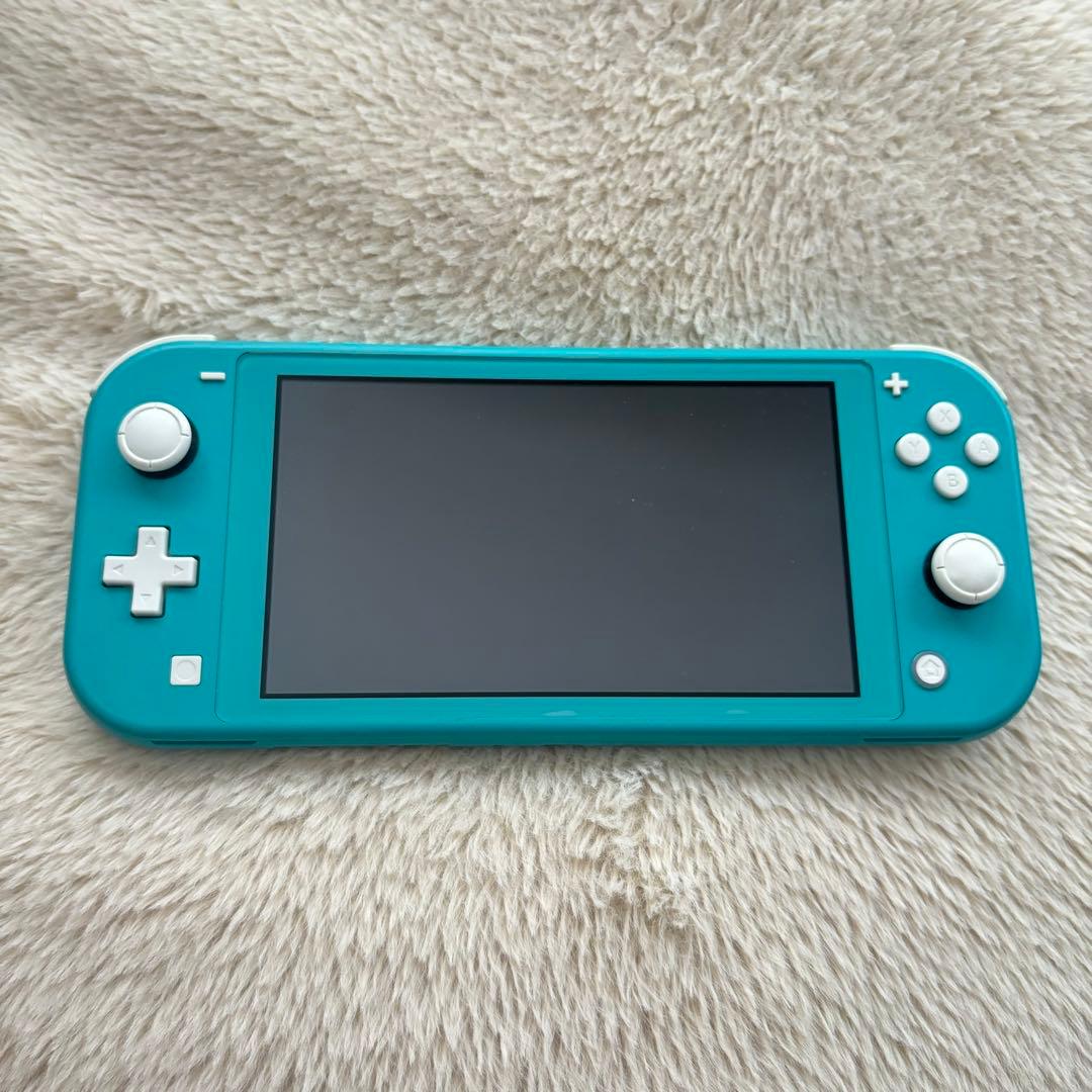 【美品】Nintendo Switch Lite ターコイズブルー 本体 箱付き