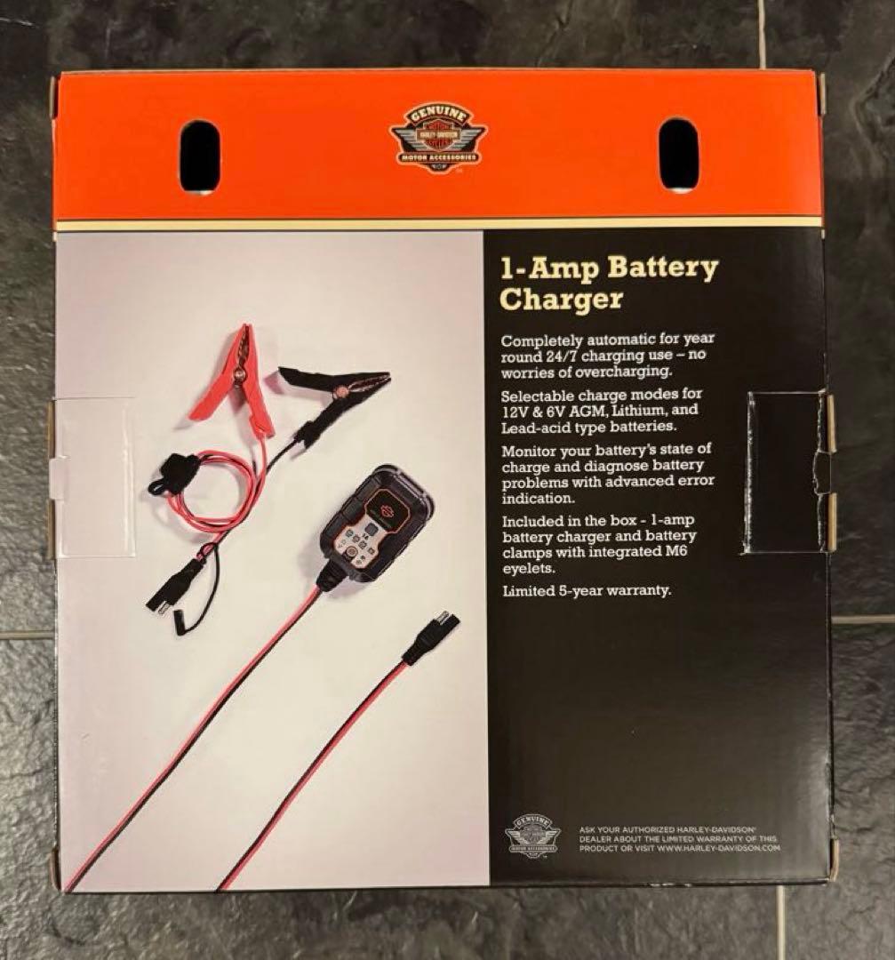 【純正】ハーレーダビットソン バッテリーチャージャー 充電器