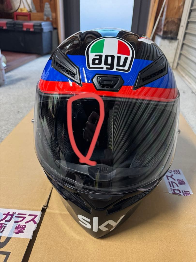 AGV K1s VR46 SKYRACING アジアンフィットLサイズ