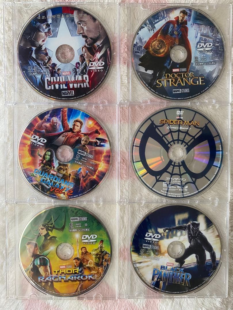 マーベルＭCＵDVD コレクション22枚セット