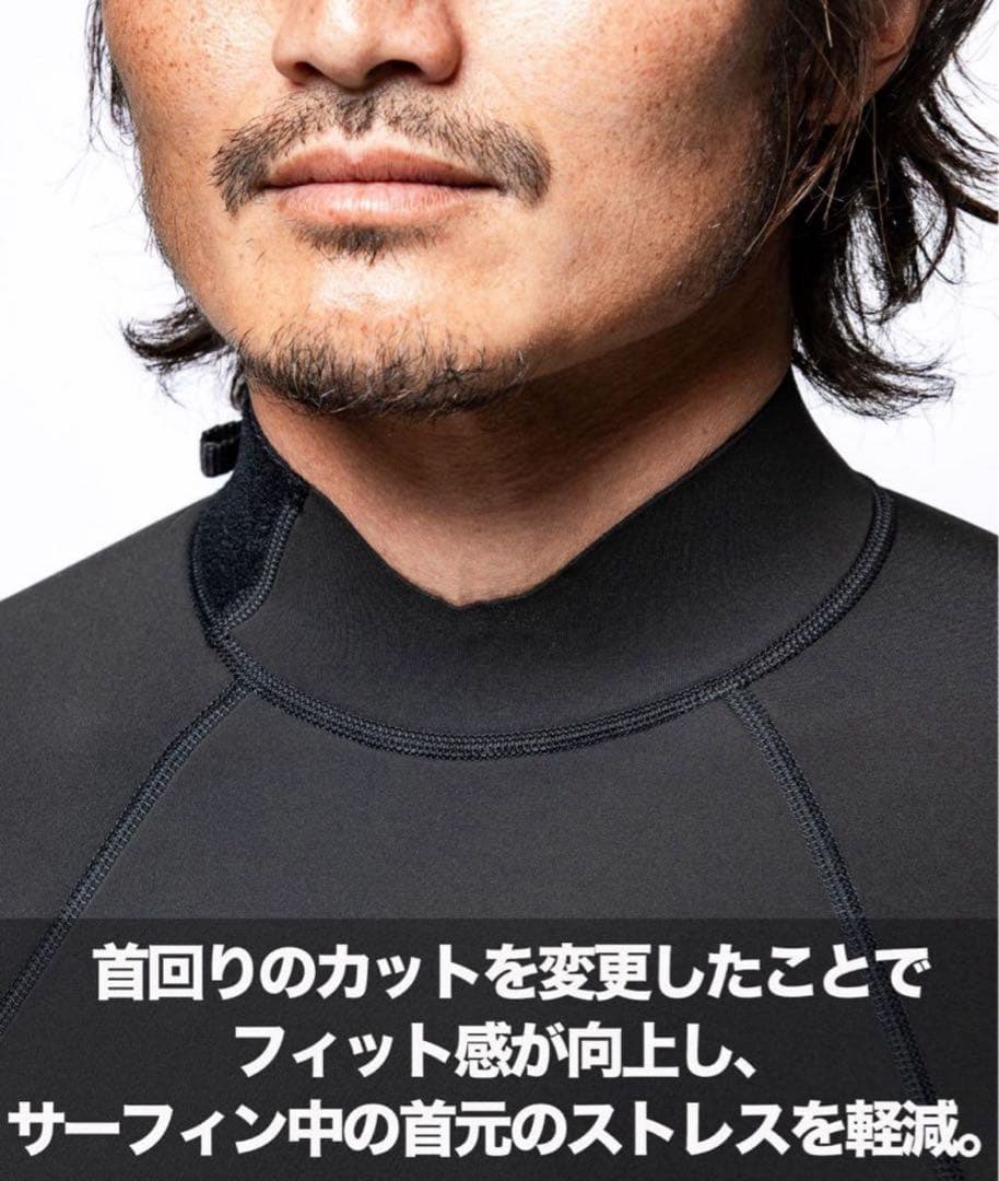 新品 BILLABONG フルスーツ 3×2 mm バックジップ M