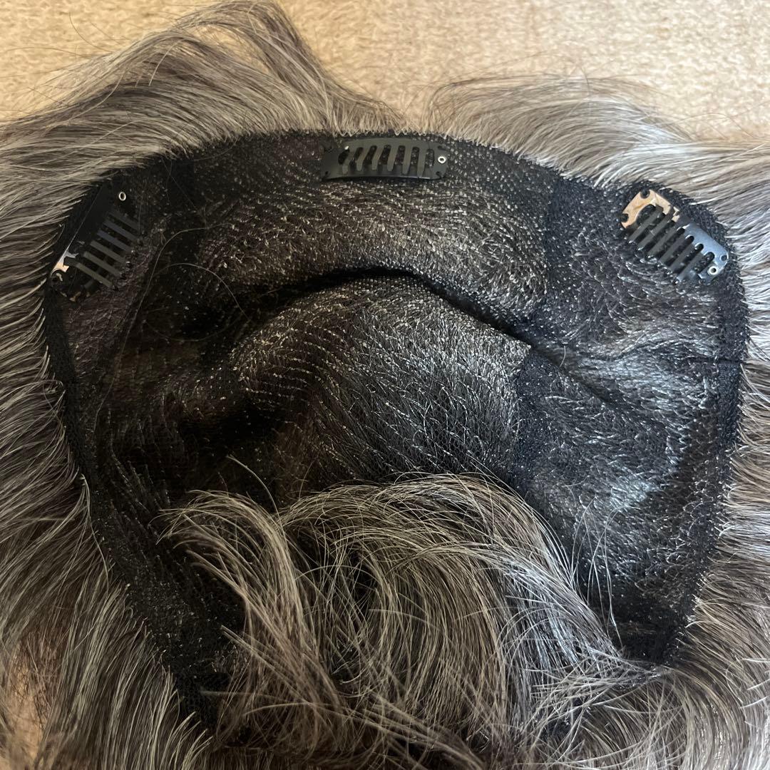 FONTAINE VALAN グレー ショートウィッグ