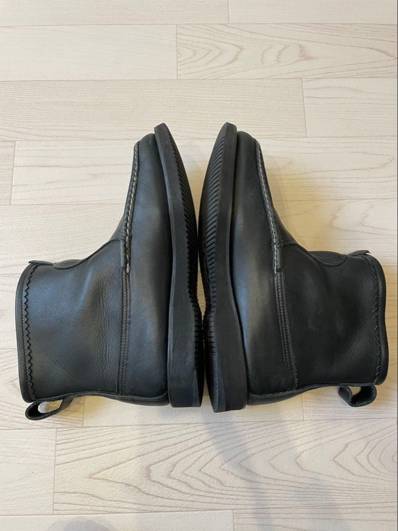 ラッセルモカシン　ノックアバウトブーツ　黒