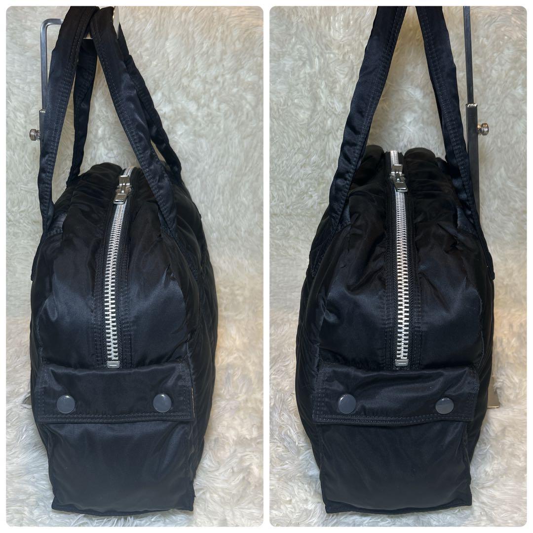 極美品✨入手困難品 PORTER ポーター タンカー ダッフルバッグ Lブラック