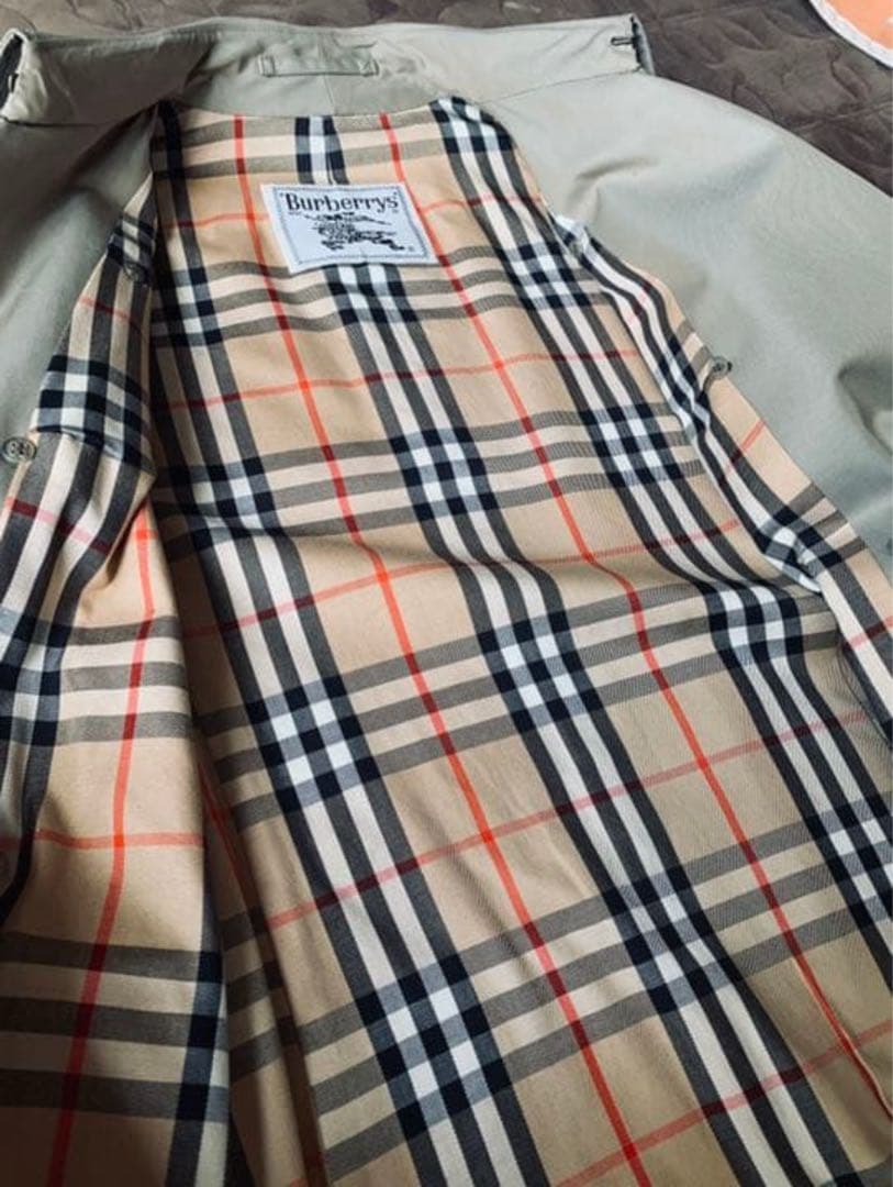 【ヴィンテージ】BURBERRYバーバリー プローサム トレンチコート 7号