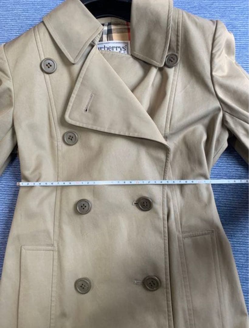 【ヴィンテージ】BURBERRYバーバリー プローサム トレンチコート 7号