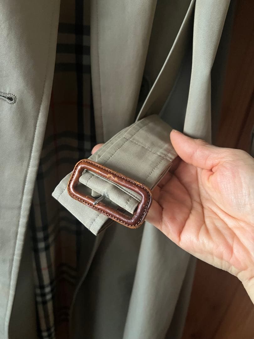 【ヴィンテージ】BURBERRYバーバリー プローサム トレンチコート 7号