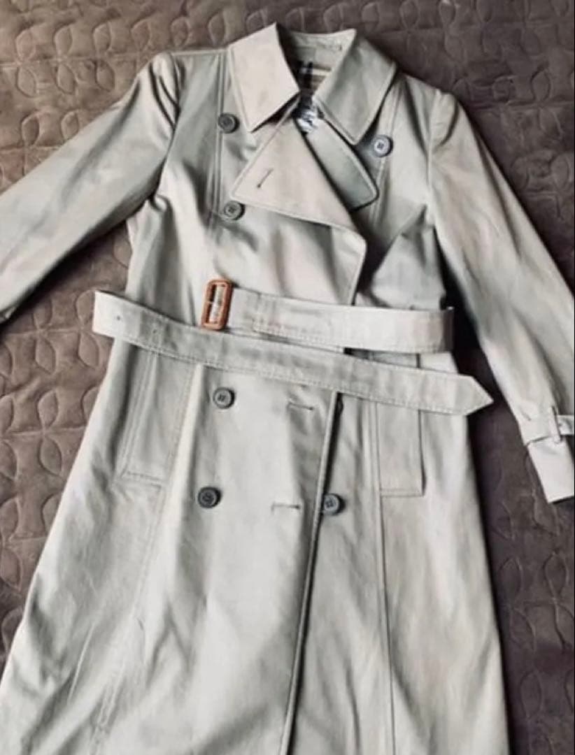 【ヴィンテージ】BURBERRYバーバリー プローサム トレンチコート 7号