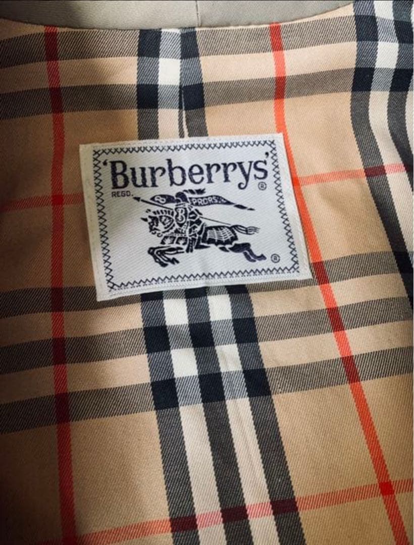 【ヴィンテージ】BURBERRYバーバリー プローサム トレンチコート 7号