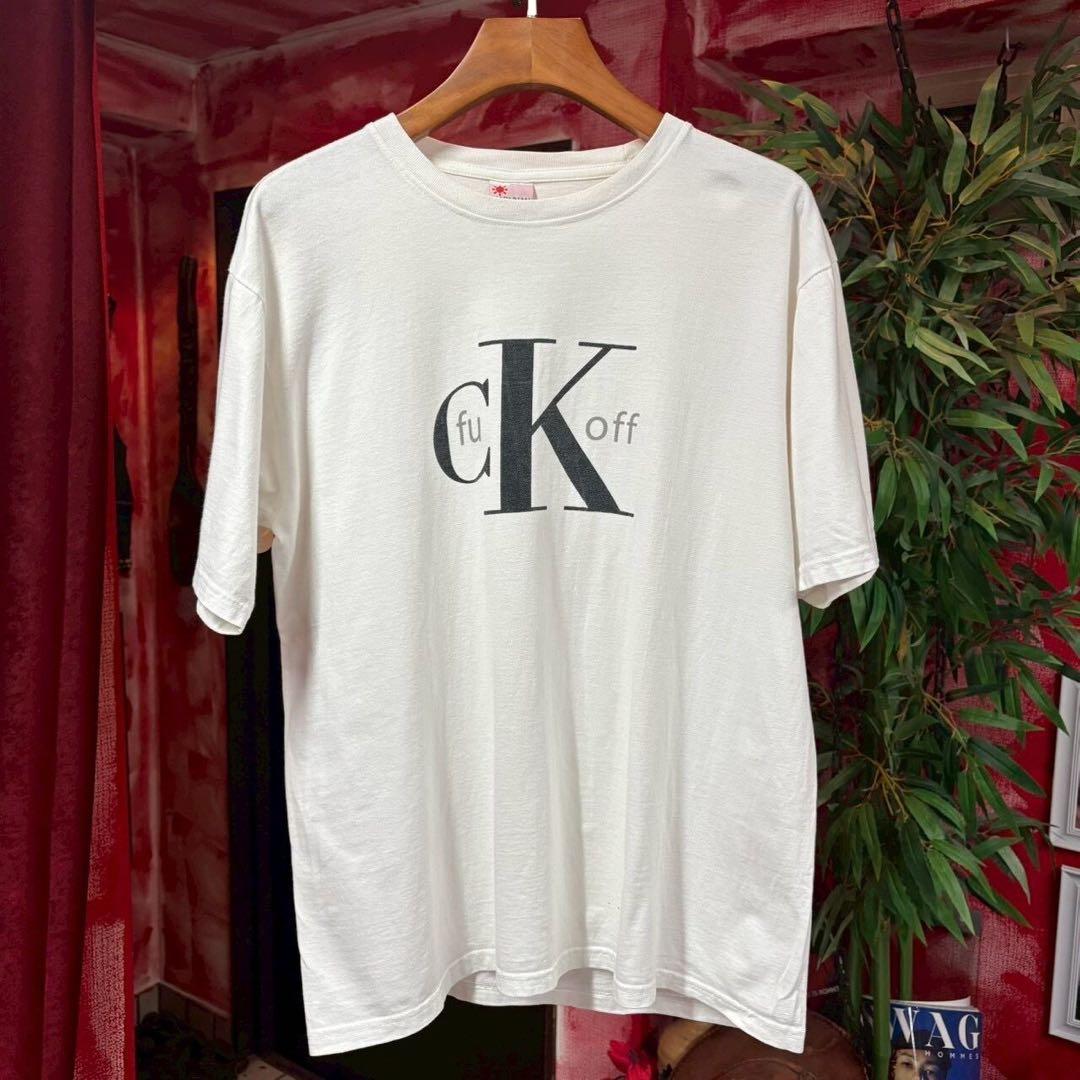 トップス CK parody Tee
