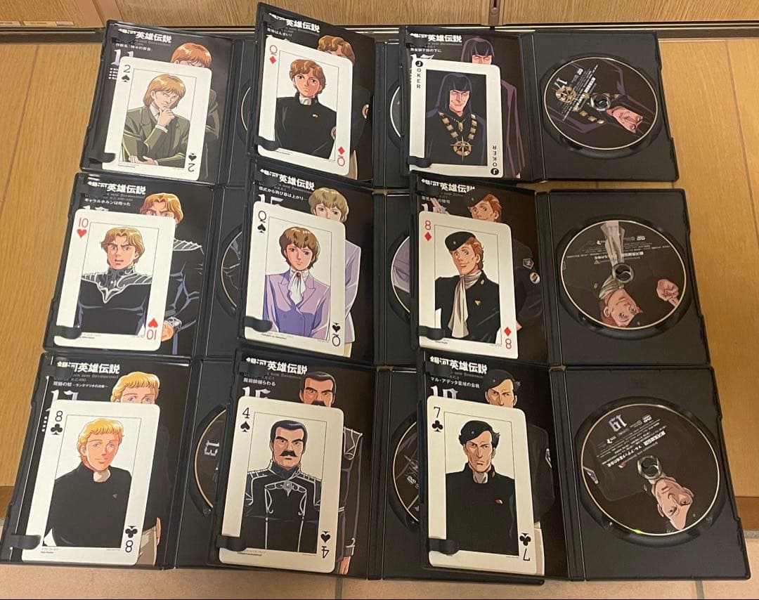 銀河英雄伝説 dvd 全28巻セット　外伝1 全巻　セル版
