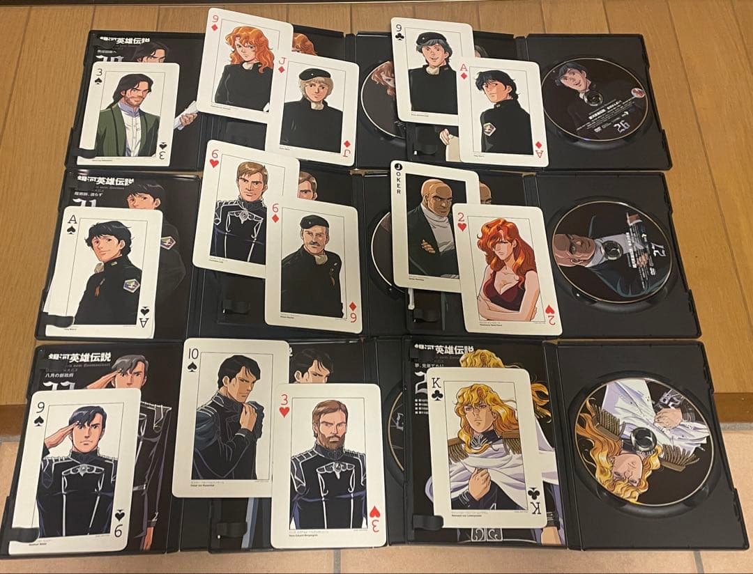 銀河英雄伝説 dvd 全28巻セット　外伝1 全巻　セル版