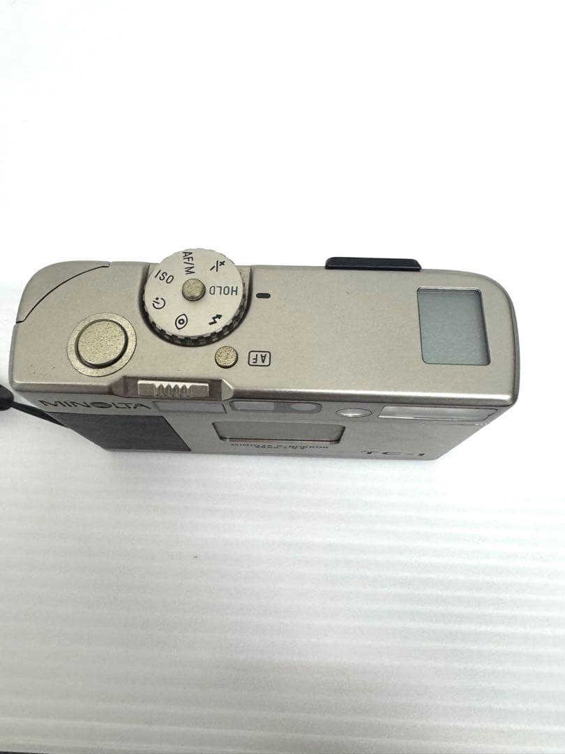 MINOLTA TC-1 名機フィルムカメラ チタンボディ動作確認済 新品電池付